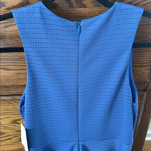 NWT Design Lab Lord & Taylor Blue Dress Size L - Picture 7 of 9